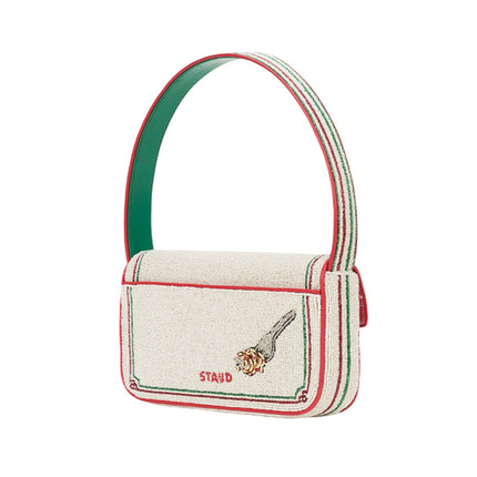 STAUD Women's Tommy Beaded Bag Tomato