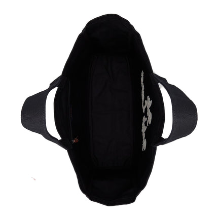 Polo Ralph Lauren Unisex Embroidered Canvas Tote Black