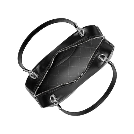 Michael Kors Women's Cecily Medium Shoulder Bag Black/Silver