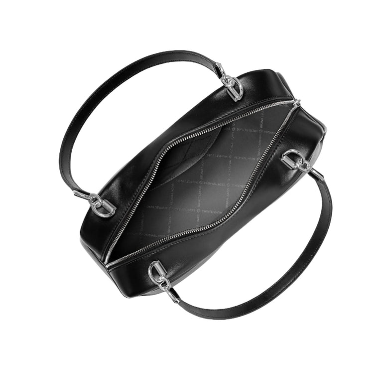 Michael Kors Women's Cecily Medium Shoulder Bag Black/Silver