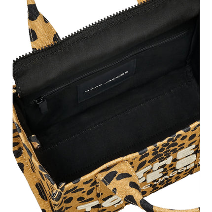 Marc Jacobs Women's The Cheetah Canvas Small Tote Bag Animal Print