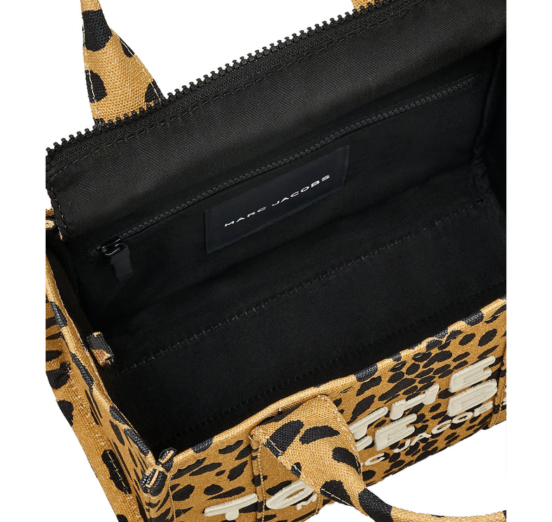 Marc Jacobs Women's The Cheetah Canvas Small Tote Bag Animal Print