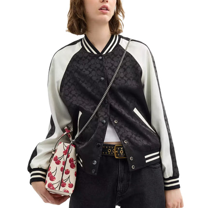 Coach Women's Chain Strap Silver