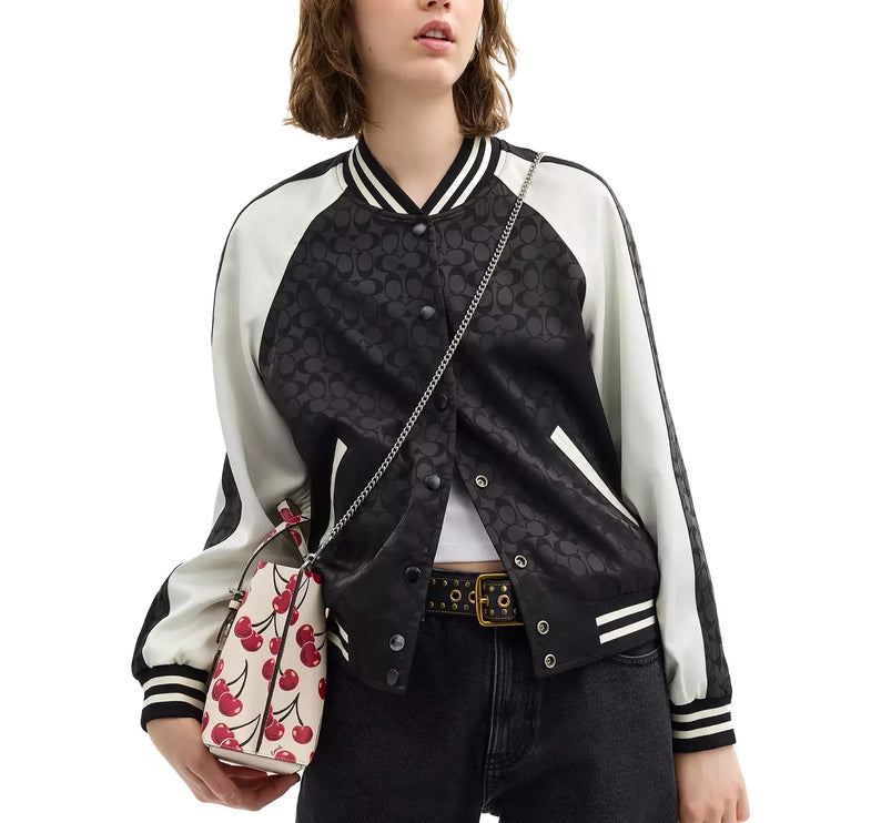 Coach Women's Chain Strap Silver