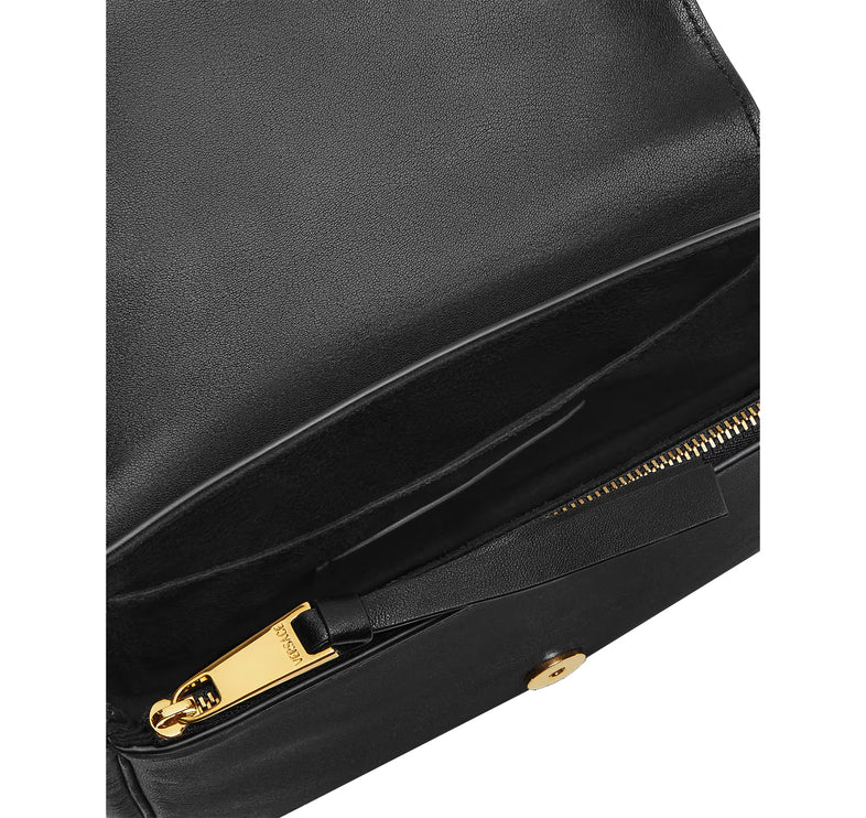 Versace Women's Versace Tag Nappa Mini Bag Black