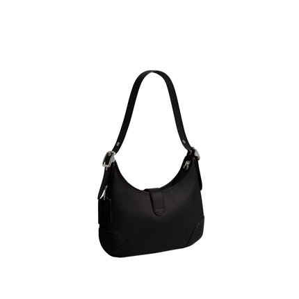 Coach Women's Hamptons Hobo Bag Silver/Black