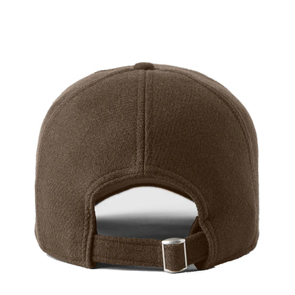 alo Unisex Wool Blend District Trucker Hat Espresso