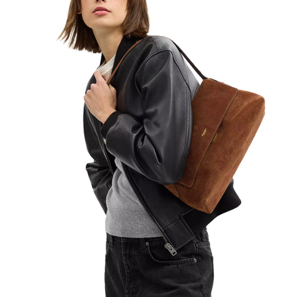Coach Women's Chelsea Shoulder Bag 30 Brass/Warm Brown