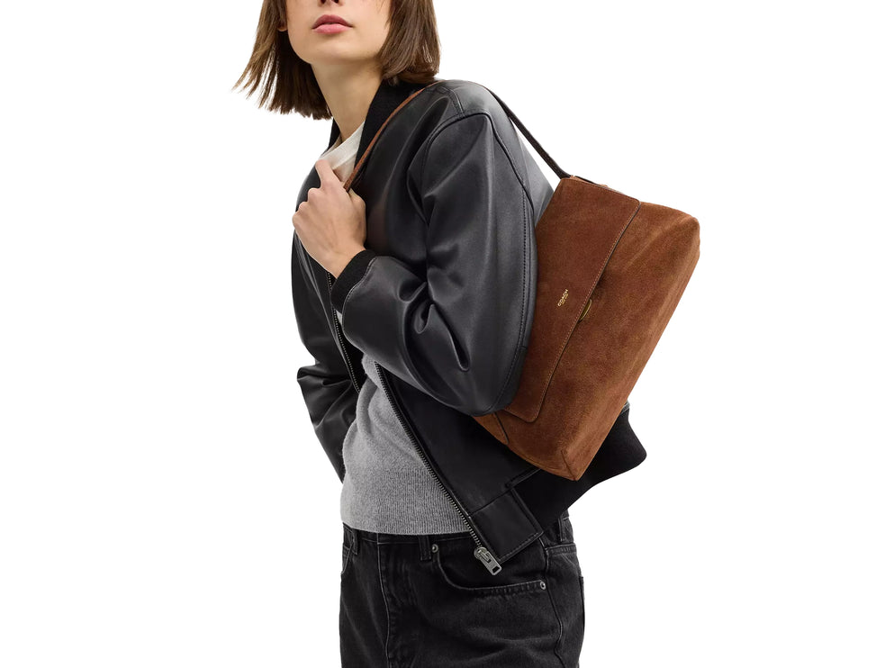 Coach Women's Chelsea Shoulder Bag 30 Brass/Warm Brown