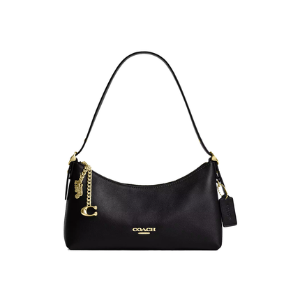 Coach Women's Emeilia Shoulder Bag Gold/Black