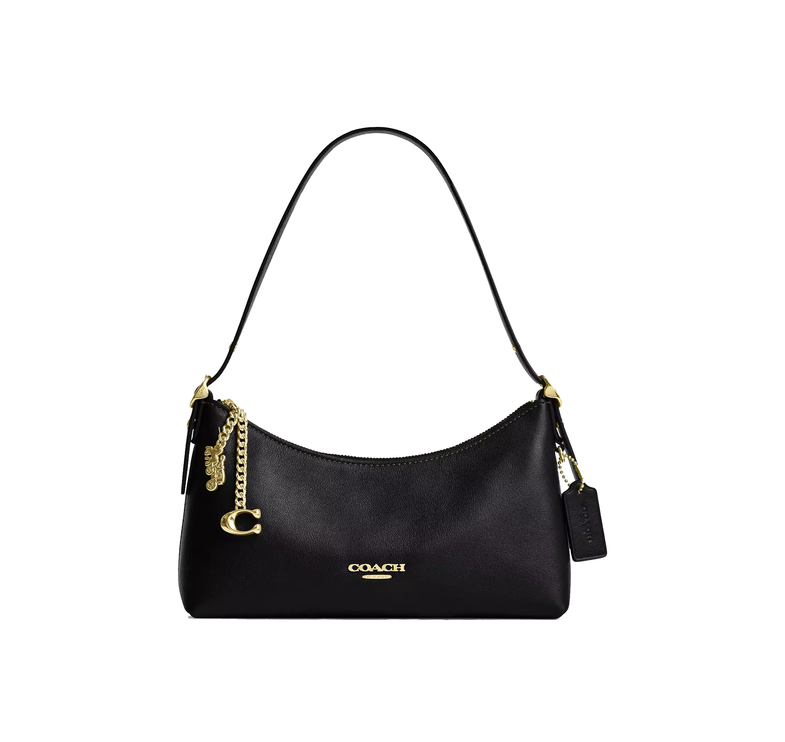 Coach Women's Emeilia Shoulder Bag Gold/Black