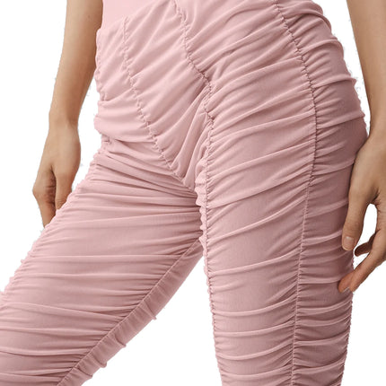 alo Women's Airlift Mesh High-Waist Cherish Legging Vintage Pink