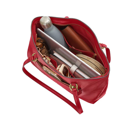 Coach Women's Station Tote Bag Gold/Poppy