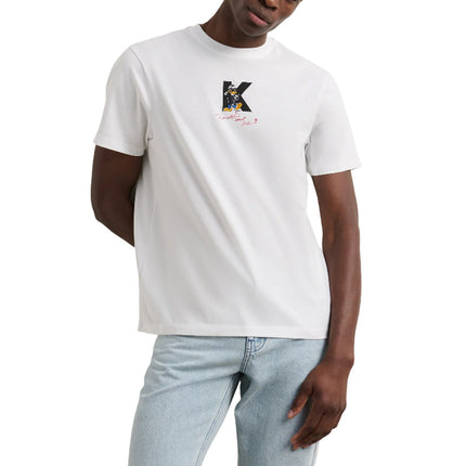Disney x KARL LAGERFELD Men's T-Shirt White