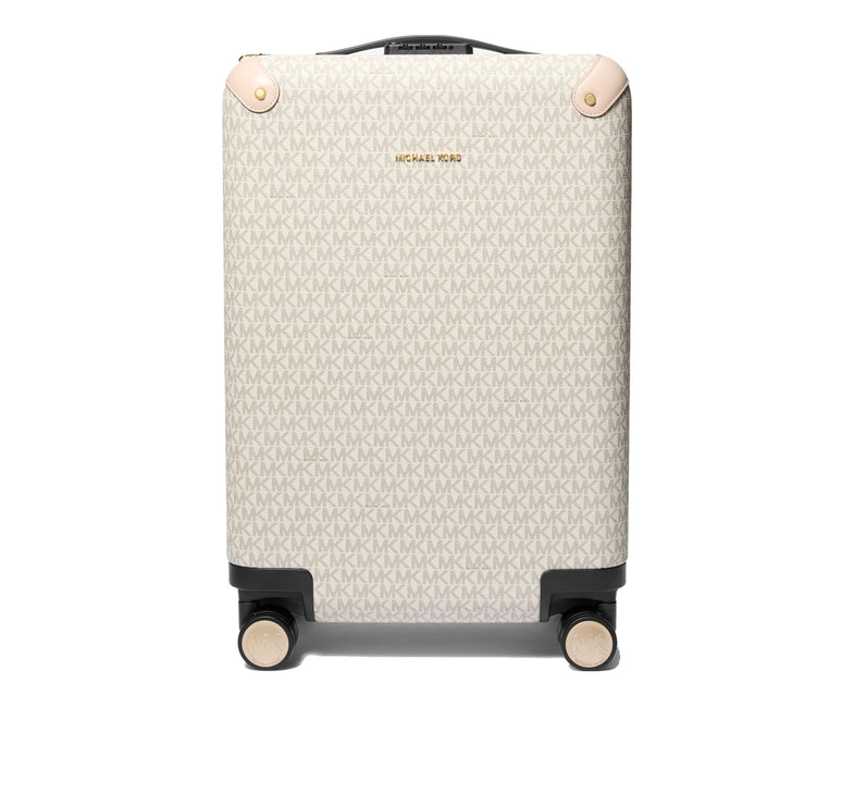Michael Kors Logo Suitcase Vanilla/Soft Pink