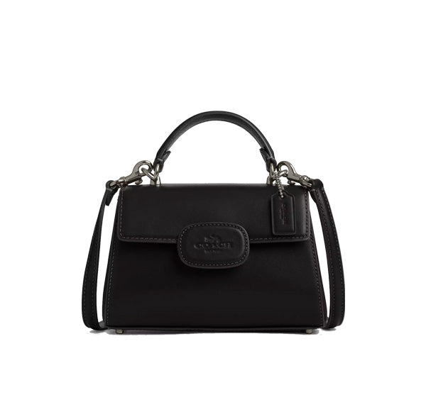 Coach Women's Eliza Mini Top Handle Bag Gunmetal/Black