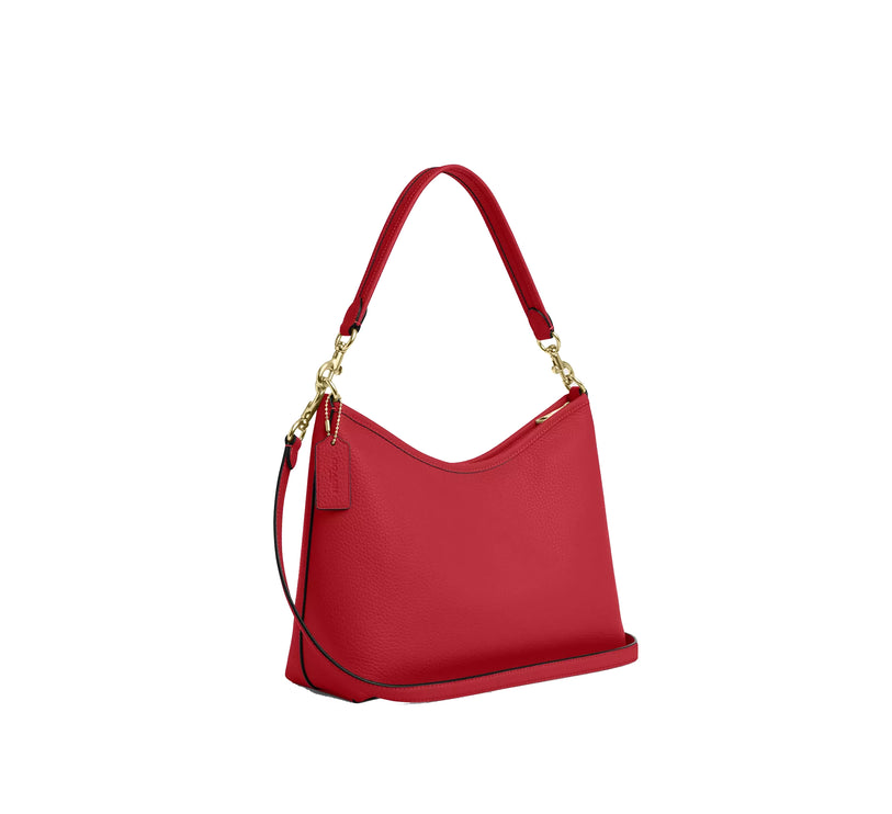 Coach Women's Laurel Shoulder Bag Gold/Poppy