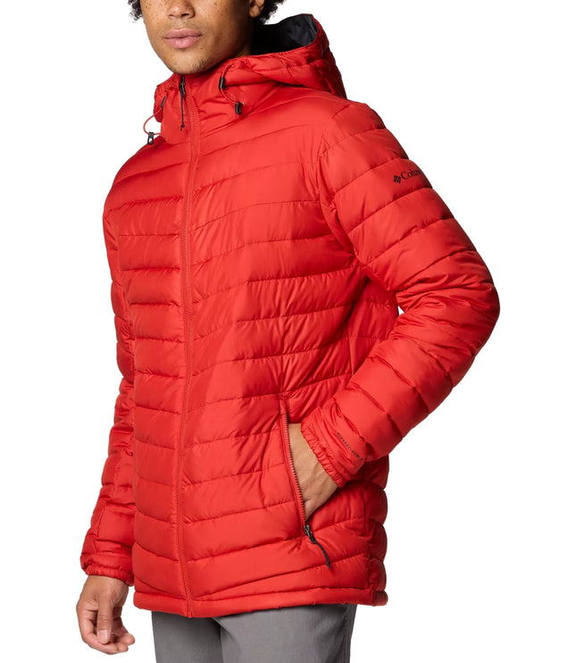 Columbia Men's Slope Edge II Hooded Jacket Sail Red