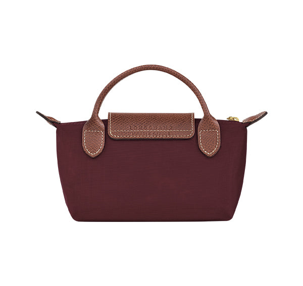 Longchamp Women's Le Pliage Original Pouch With Handle Burgundy