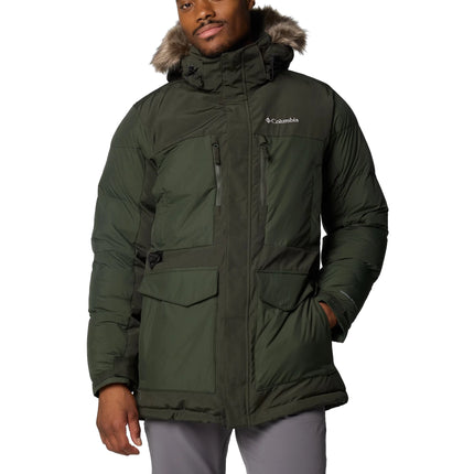 Columbia Men's Marquam Peak Fusion II Hooded Parka Greenscape