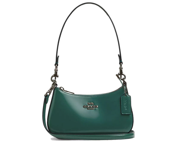 Coach Women's Teri Mini Crossbody Bag Qb/Emerald Green