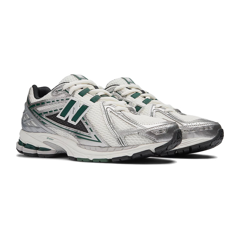 New Balance 1906R Silver Metallic with Nightwatch Green and Sea Salt M1906REU