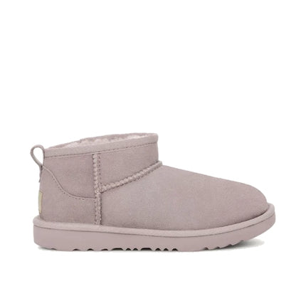 UGG Big Kid's Classic Ultra Mini Pale Smoke