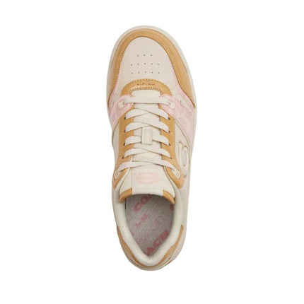 Coach Women's Soho Sneaker With Patent Signature Candy Pink/Light Beige