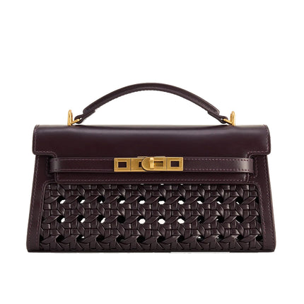 JW PEI Women's Noor Top Handle Bag Dark Red