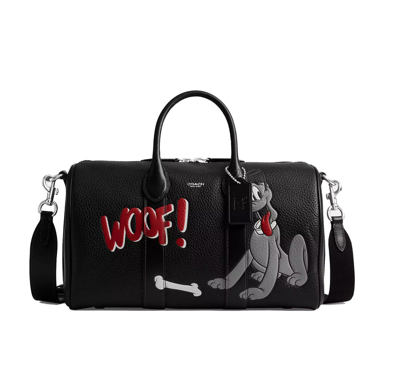 Coach Unisex Disney X Coach Compass Bag 35 With Pluto Black