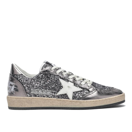 Golden Goose Women's Ball Star Sneakers Silver Shine