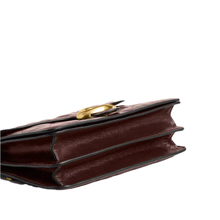 Coach Women's Chain Tabby Shoulder Bag With Quilting Brass/Maple