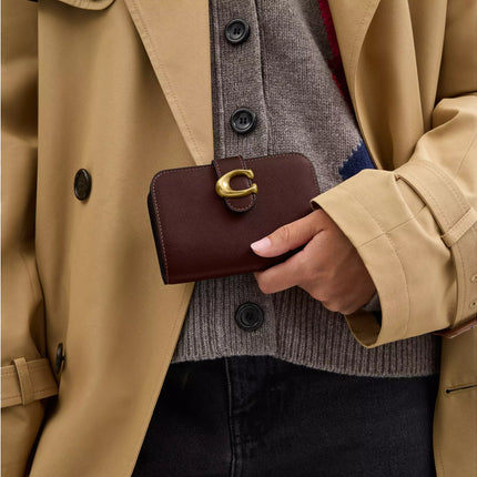 Coach Women's Tabby Wallet Brass/Maple