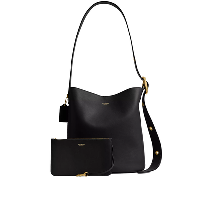 Coach Women's Bleecker Bucket Bag Brass/Black