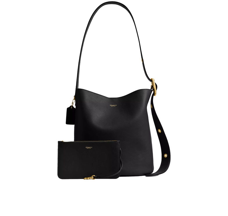Coach Women's Bleecker Bucket Bag Brass/Black