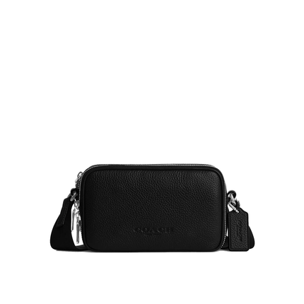 Coach Unisex Colton Crossbody Bag 19 Silver/Black
