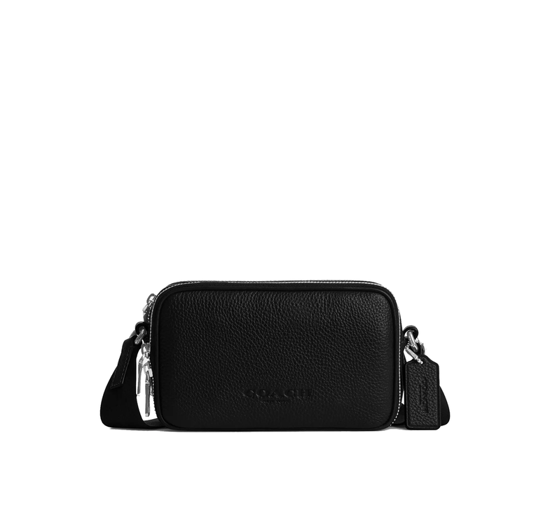 Coach Unisex Colton Crossbody Bag 19 Silver/Black