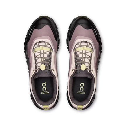 ON Women's Cloud 6 Geo Waterproof Dew/Gobi