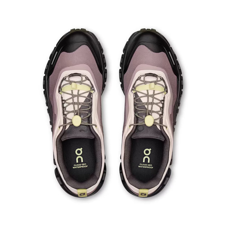 ON Women's Cloud 6 Geo Waterproof Dew/Gobi