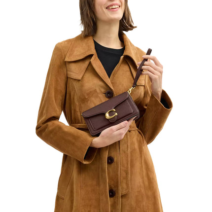 Coach Women's Tabby Chain Crossbody Bag 19 Brass/Maple