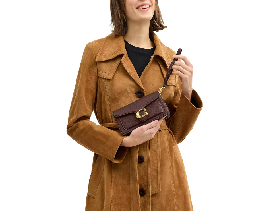 Coach Women's Tabby Chain Crossbody Bag 19 Brass/Maple