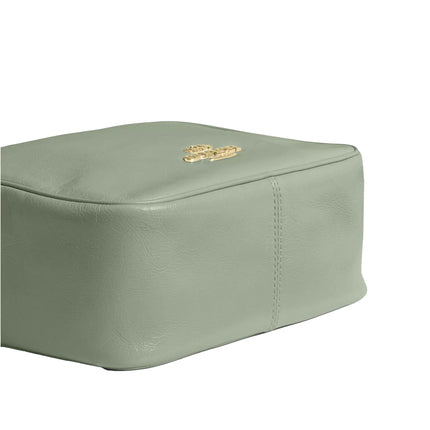 Coach Women's Mini Carey Crossbody Bag Gold/Light Pistachio