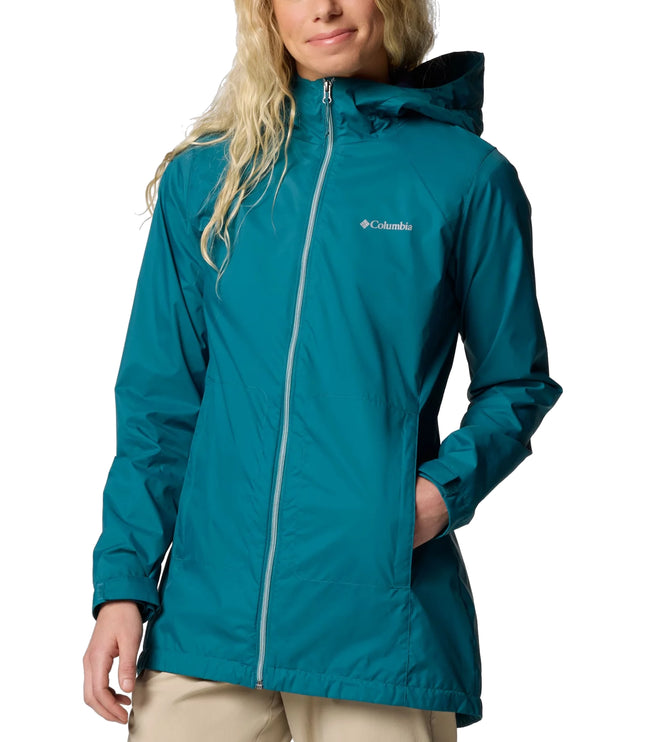 Columbia Women's Switchback II Lined Long Jacket River Blue