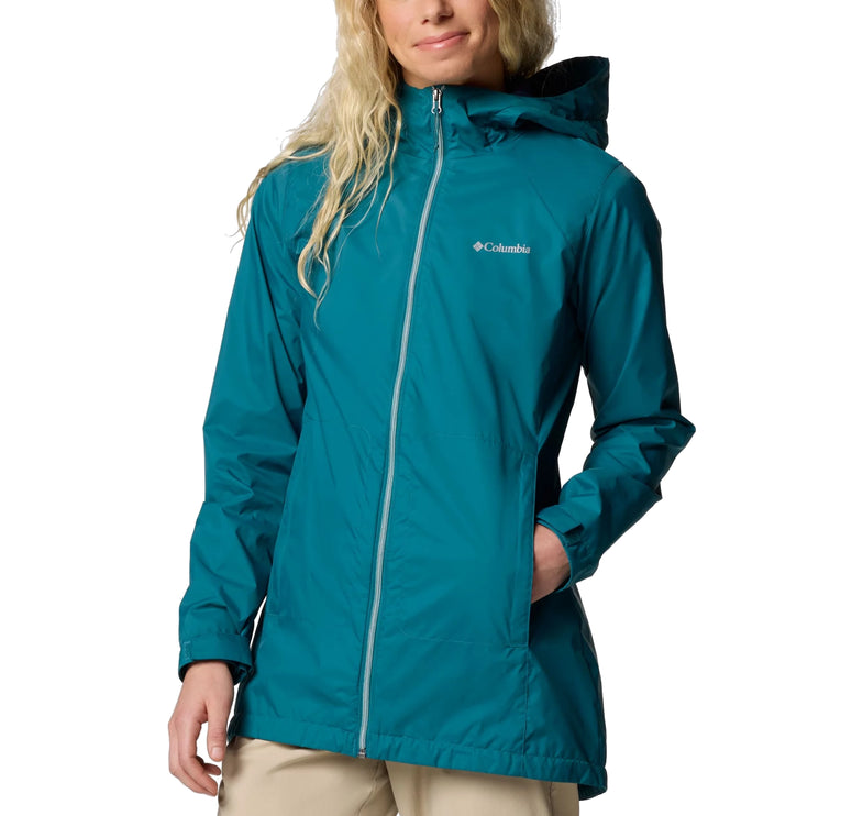 Columbia Women's Switchback II Lined Long Jacket River Blue