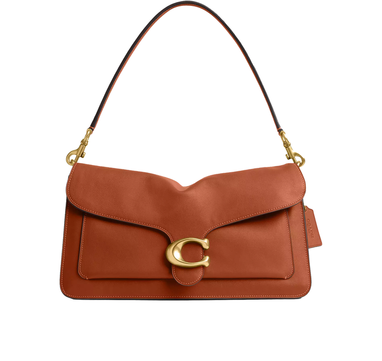 Coach Women's Tabby Shoulder Bag 36 Brass/Amber Brown