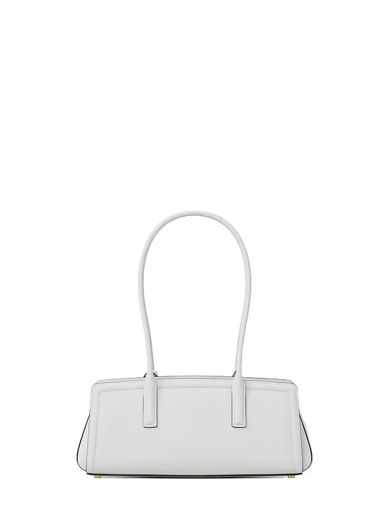 Michael Kors Women's Laila Small Leather Shoulder Bag Eggshell
