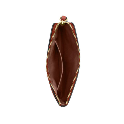 Coach Women's Corner Zip Wristlet Gold/Cinnamon