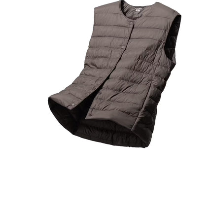 Uniqlo Women's Pufftech Compact Vest 01 Off White