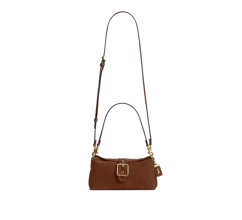 Coach Women's Abbie Shoulder Bag Gold/Warm Brown