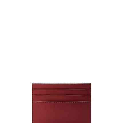 Michael Kors Women's Kole Card Case Maroon